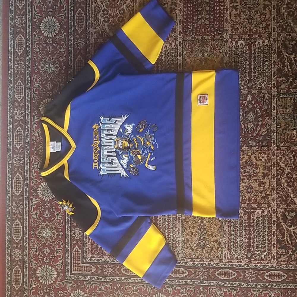 Sold Disney Donald Duck "34" Hockey Jersey